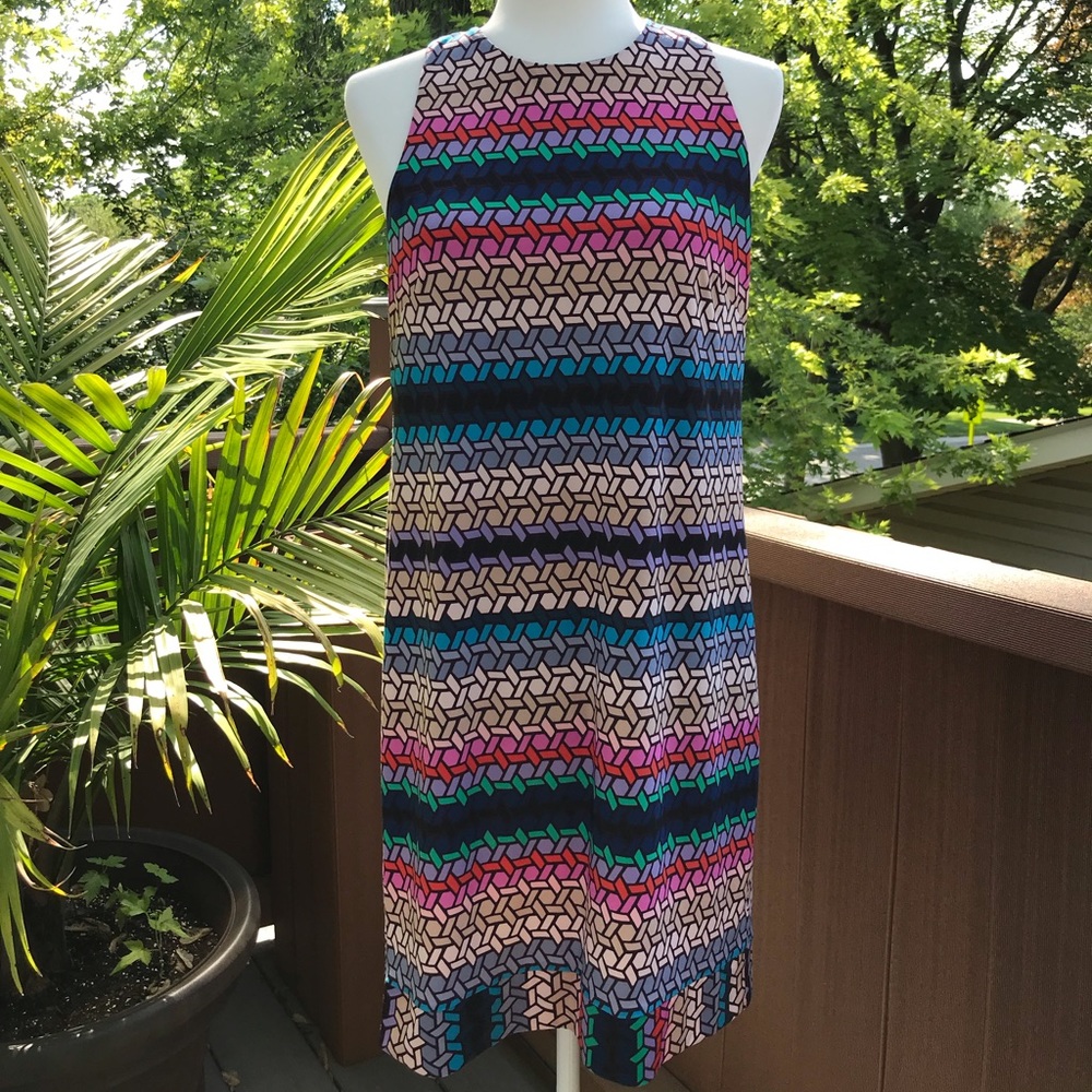 Trina Turk Macee Lupine Lattice Tank Mini …